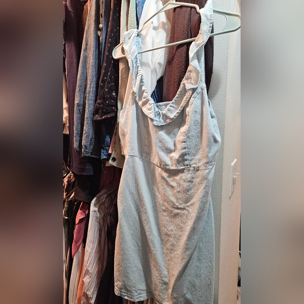 Old Navy Textured Light Blue Top